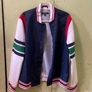 Blue,white, green,red